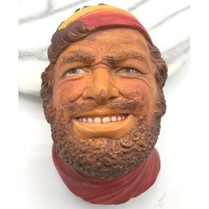 Vintage 1960's Legend Products Chalkware Made‎ in England Hand Painted Sculpture